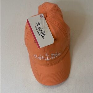 Salt Life Orange Baseball Cap Classic Style